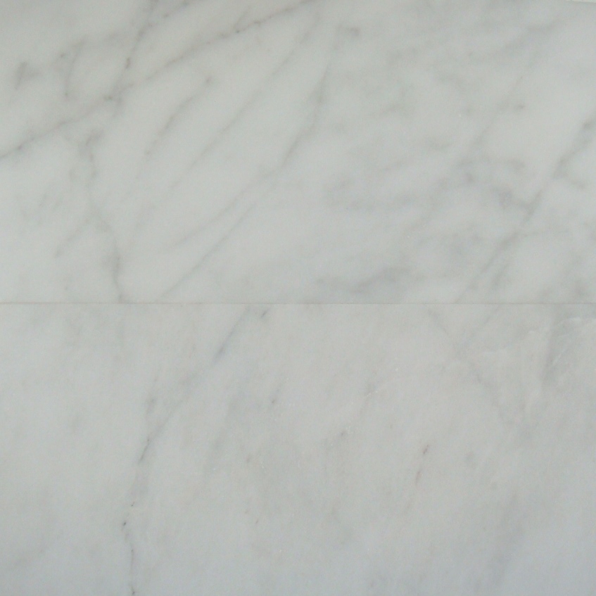 24x24 carrara marble