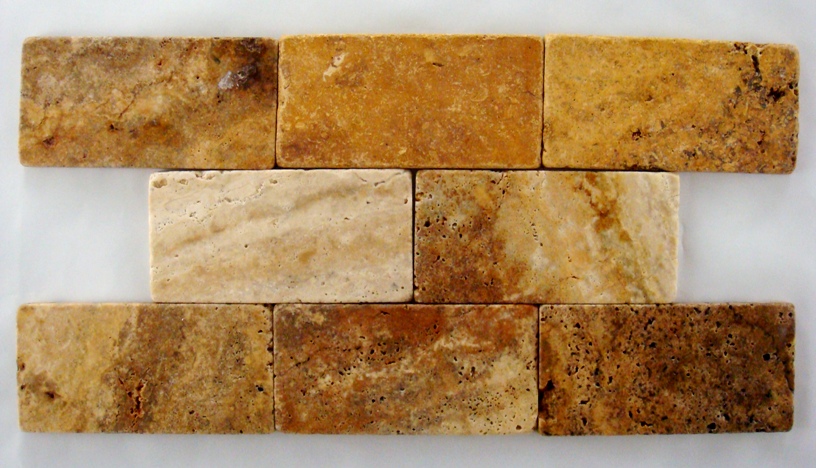 Size: 3 x 6,
Color: Scabos,
Finish: Tumbled
